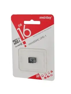 Карты памяти Micro SD 16 ГБ