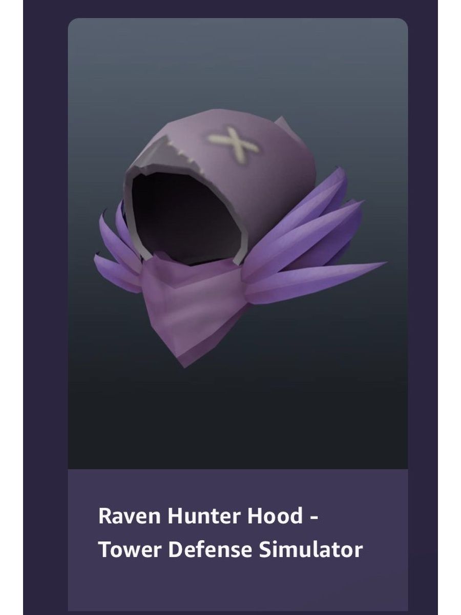 Raven hunter hood. Скин ТДС Raven Hunter Hood!. Raven Hunter Hood Roblox code. Коды на Raven Hunter Hood.