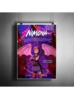 Постер плакат "Мультфильм Нимона (Nimona)" A3