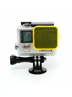 Подводный фильтр на аквабокс GoPro HERO3+, HERO4