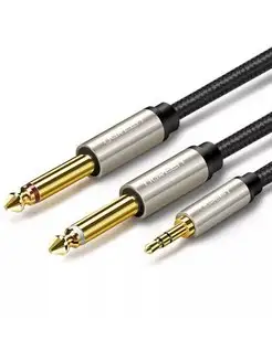 Кабель AV126 (10615) 3.5mm TRS to Dual 6.35mm TS Audio Cable