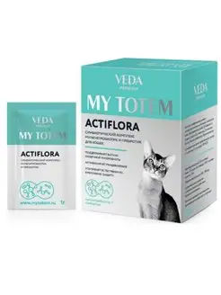 Симбиотический комплекс для кошек VEDA MY TOTEM Actiflora