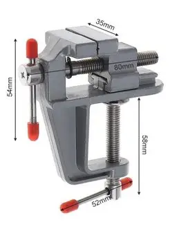 Мини-тиски из алюминиевого сплава