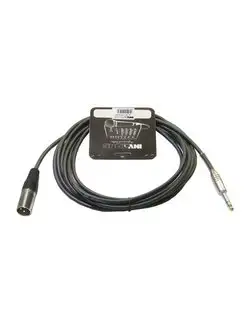 ACM1005S BK Кабель 6,3 Jack - XLR