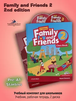 Family and Friends 2. Class Book+Workbook+2 CDs