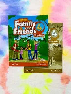 Учебник Family and Friends 4 Сlass book, Workbook, Код