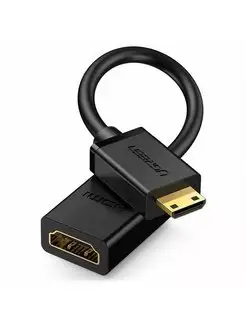 Кабель (20137) Mini HDMI Male to HDMI Female Adapter