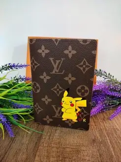 Кожаная обложка для паспорта LOUIS VUITTON