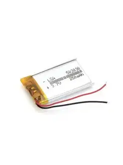 Аккумулятор Li-Pol 5x20x30мм 2pin 3.7V 250mAh