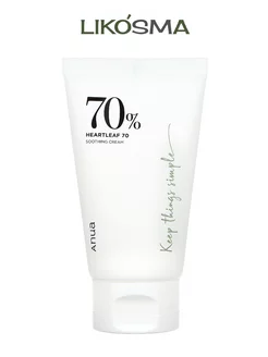 Крем для лица успокаивающий Heartleaf 70% Soothing Cream