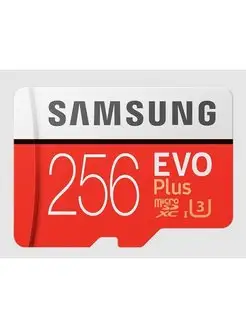 Карта памяти Samsung EVO Plus 256 ГБ