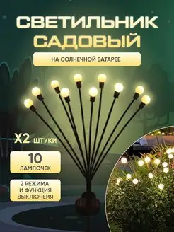 Садовый светильник на солнечной батарее