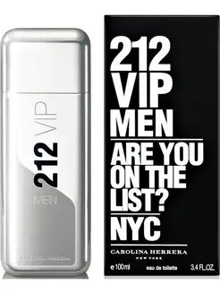 CAROLINA HERRERA 212 Vip Men ARE YOU ON THE LIST 100 мл