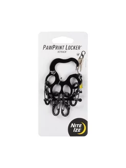 Брелок для ключей PawPrint Locker KeyRack стальной