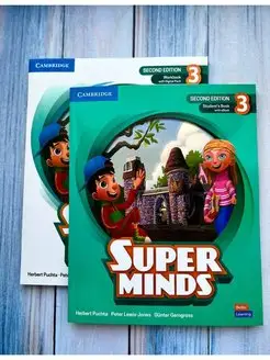 Super Minds (2nd Edition) Book + Workbook level 3+код