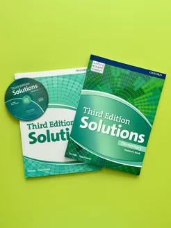 Solutions Elementary Student's Book and Workbook+CD