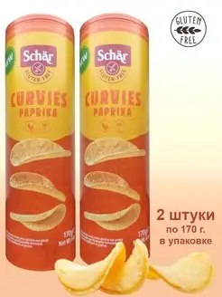 Чипсы CURVIES Paprika 170 гр 2 штуки