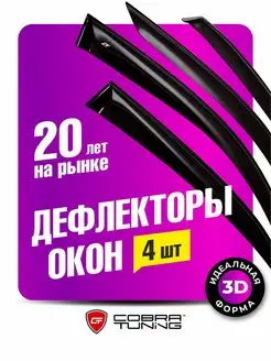 Дефлекторы окон Ветровики Джетур х70 2018-2023