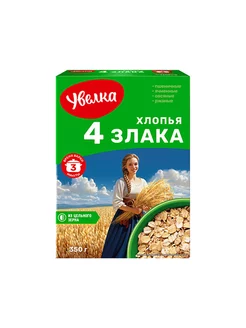 Хлопья 4 злака 350гр