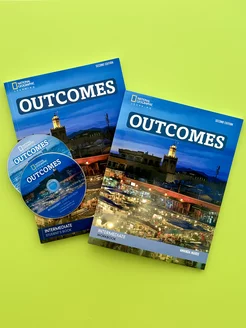 Outcomes Intermediate Student's Book, Work Book + DVD+CD