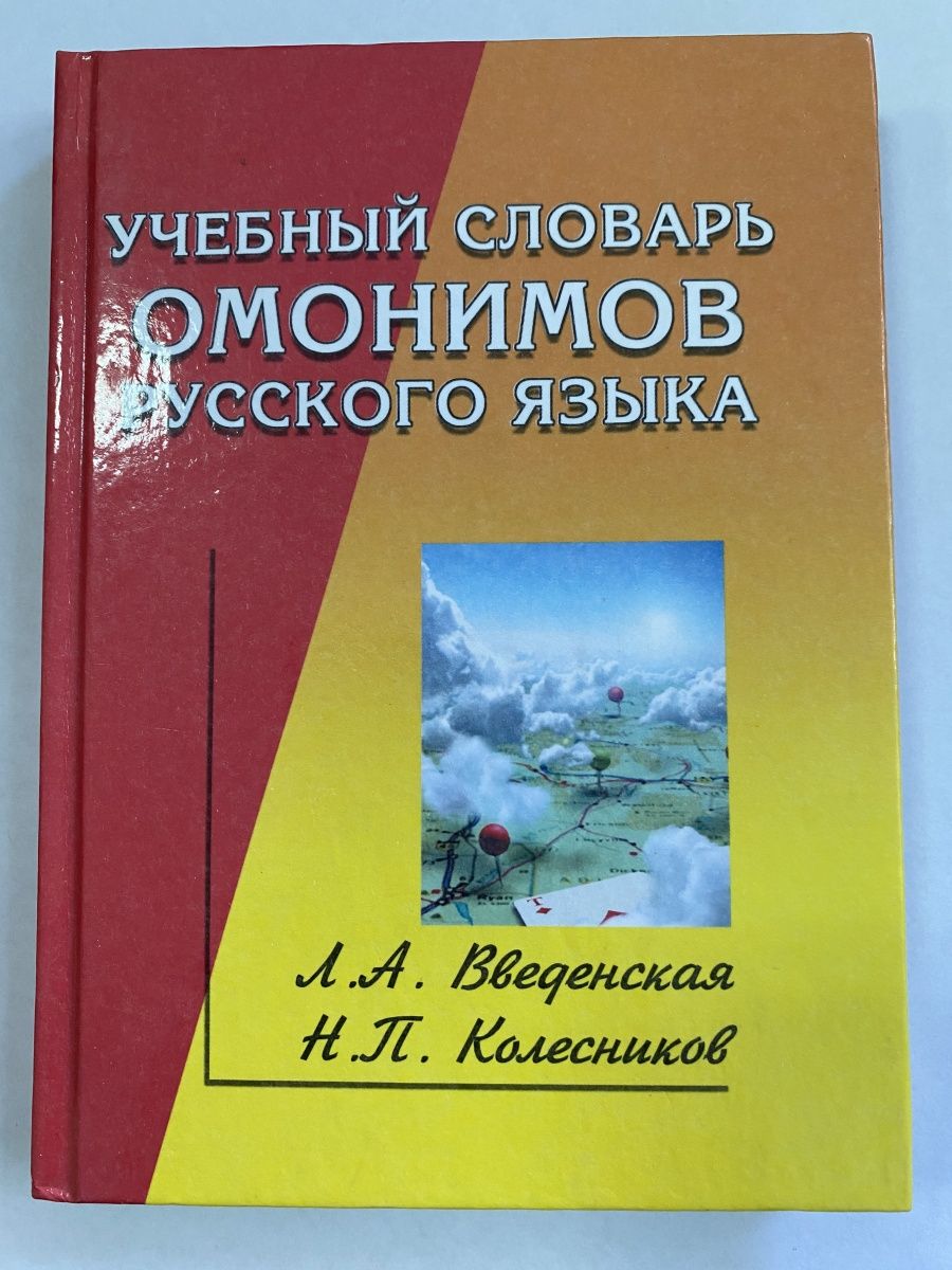 Словарь паронимов и омонимов