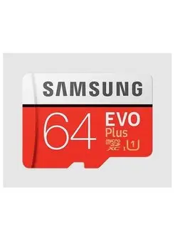 Карта памяти Samsung EVO Plus 64GB