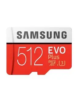 Карта памяти Samsung EVO Plus 512 ГБ