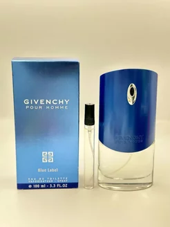 Туалетная вода Givenchy Homme Blue Label отливант, 10 мл