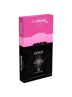 Презервативы ребристые с точками Classic Extase 6 шт