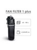 FAN FILTER 1 plus фильтр для аквариума внутренний бренд AQUAEL продавец Продавец № 452237