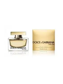 DOLCE GABBANA THE ONE Дольче габбана