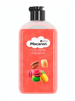 Гель-скраб для душа "MACARON". 340 мл