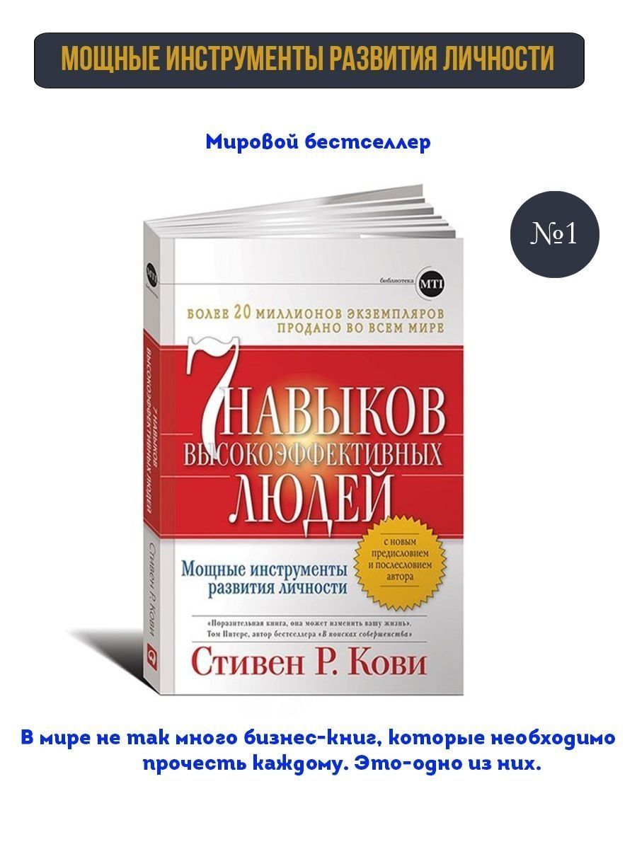 Книга 7 навыков высокоэффективных