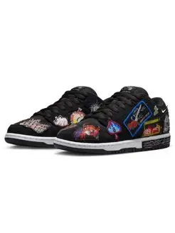 Кроссовки данки Neckface x Dunk Low Pro SB 'Black'