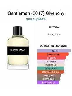 МУЖСКОЙ GIVENCHY GENTLEMAN 100мл