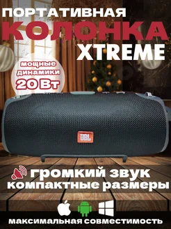 Колонка XTREME 20Вт Bluetooth FM-радио черный