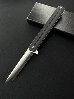 Нож складной туристический Tanto D2 black