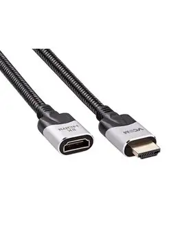 Удлинитель HDMI 2.1 8K 60Hz 1 метр в оплетке провод медь