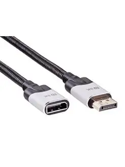 Удлинитель DisplayPort 1.4 MF 1м 8K 60Hz кабель медь