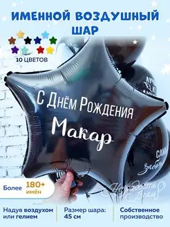 Воздушный шар именной Макар