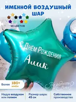 Воздушный шар именной Алик