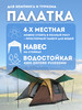 Палатка туристическая 4-х местная KRT-105 бренд NatureCamping продавец Продавец № 767435