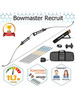 Лук классический Recruit 26 фунтов (12 кг), черный, кoмплект бренд Bowmaster продавец Продавец № 1318202