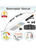 Лук классический Recruit 22 фунтов (10 кг), черный, кoмплект бренд Bowmaster продавец Продавец № 1318202