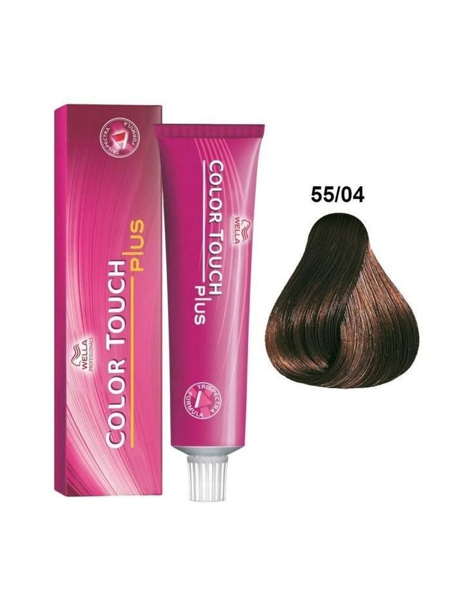 Краска для волос велла. Велла колор тач плюс 55/04. Wella краска Color Touch Plus 88.07. Wella Color Touch Plus Demi-permanent hair Color 88/07. Wella Color Touch Plus 88/07 Платан.