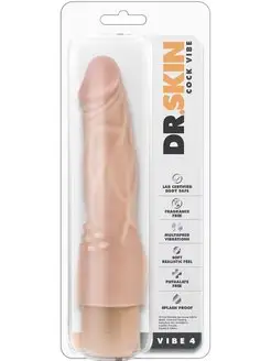 Реалистичный вибратор "DR. SKIN COCK VIBE", 16см