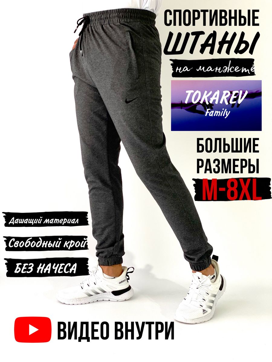Спортивные штаны мужские летние спортивки трико джоггеры TOKAREV.V 169120471 купить в интернет-магазине Wildberries