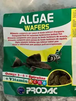 Диски спирулины Algae Wafer - корм для травоядных донных рыб