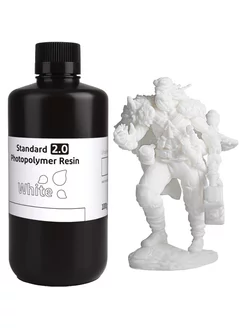 Фотополимерная смола Standard Resin V2.0 Белый, 1 л