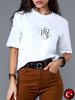 Турецкая футболка с принтом хлопок летняя бренд Davilla Vicci продавец Продавец № 1272953